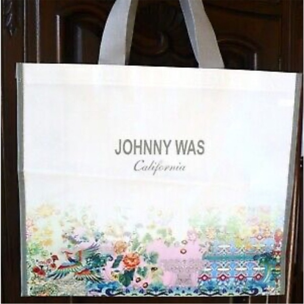 Johnny Was Vinyl Tote Bag